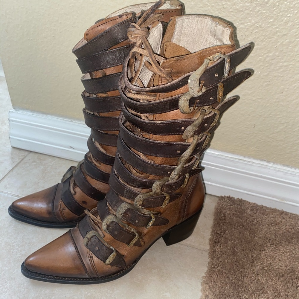 Freebird by Steven Stoke Buckle Cap boot